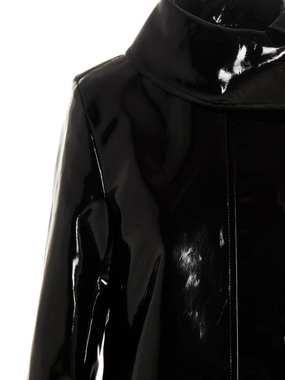 Raf Simons Black Cotton Coat