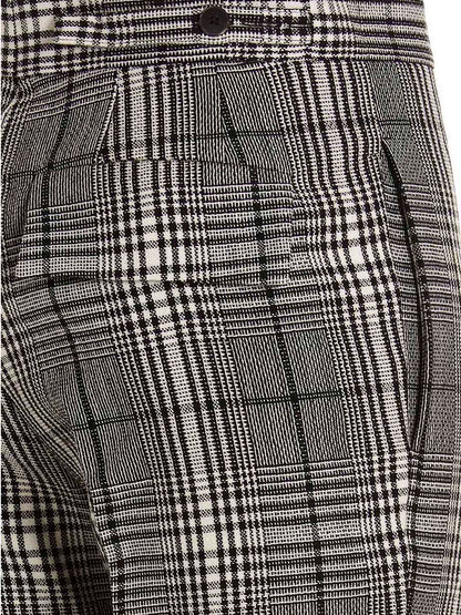 SAPIO Bicolor Wool Dress Pants