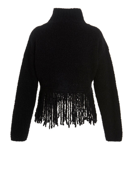 MIXIK Black Cashmere Cardigan