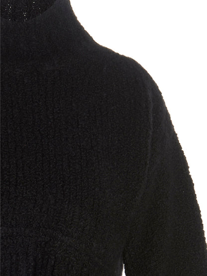 MIXIK Black Cashmere Cardigan