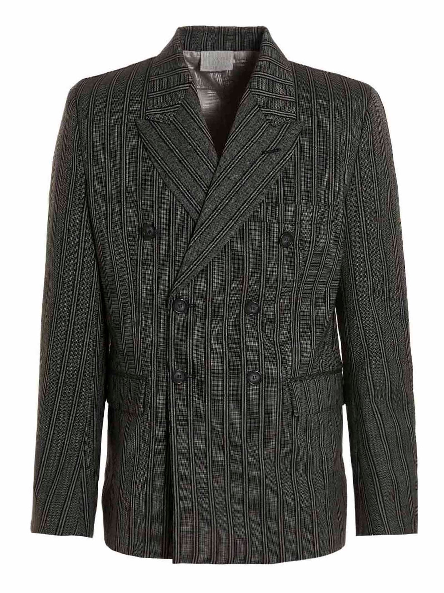 VTMNTS Black Virgin Wool Blazer