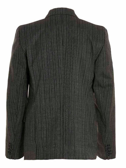 VTMNTS Black Virgin Wool Blazer