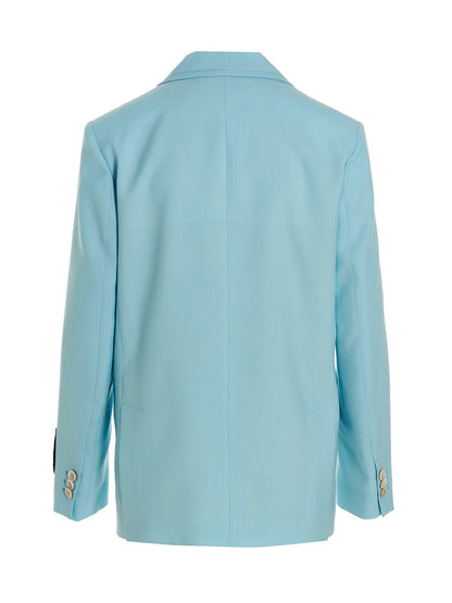 Marni Blue Virgin Wool Blazer