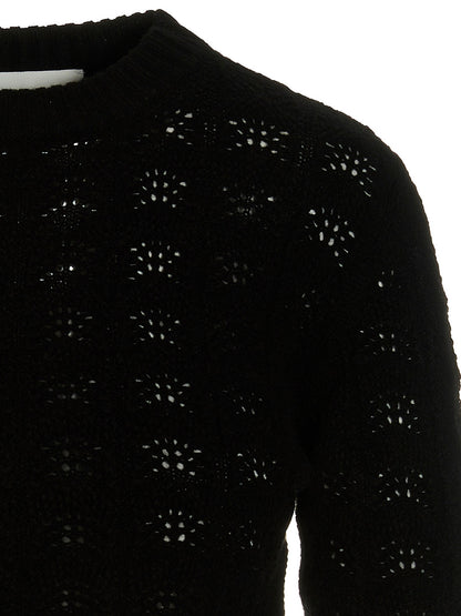 Sportmax Black Wool Cardigan