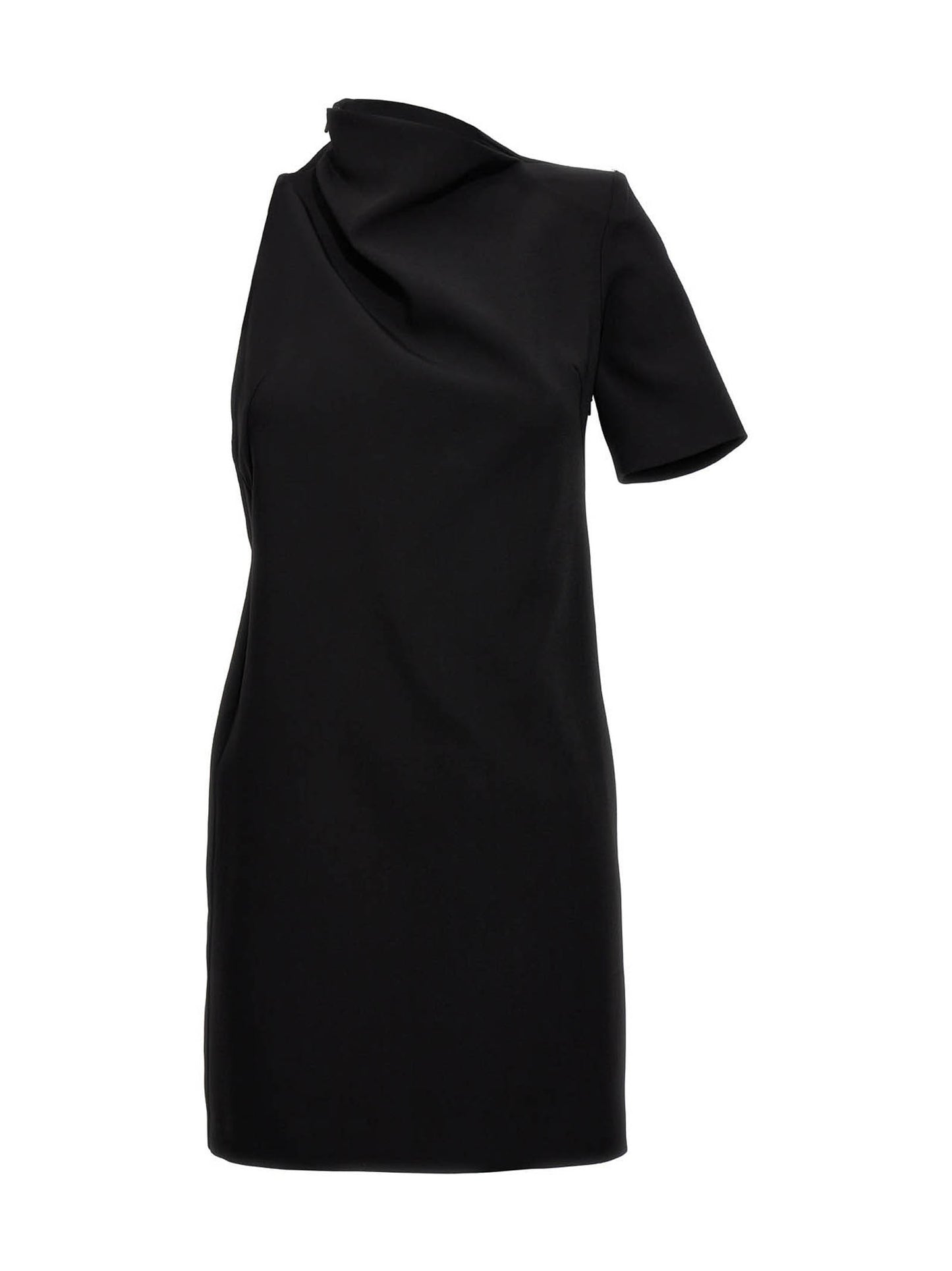Sportmax Black Viscose Short Dress