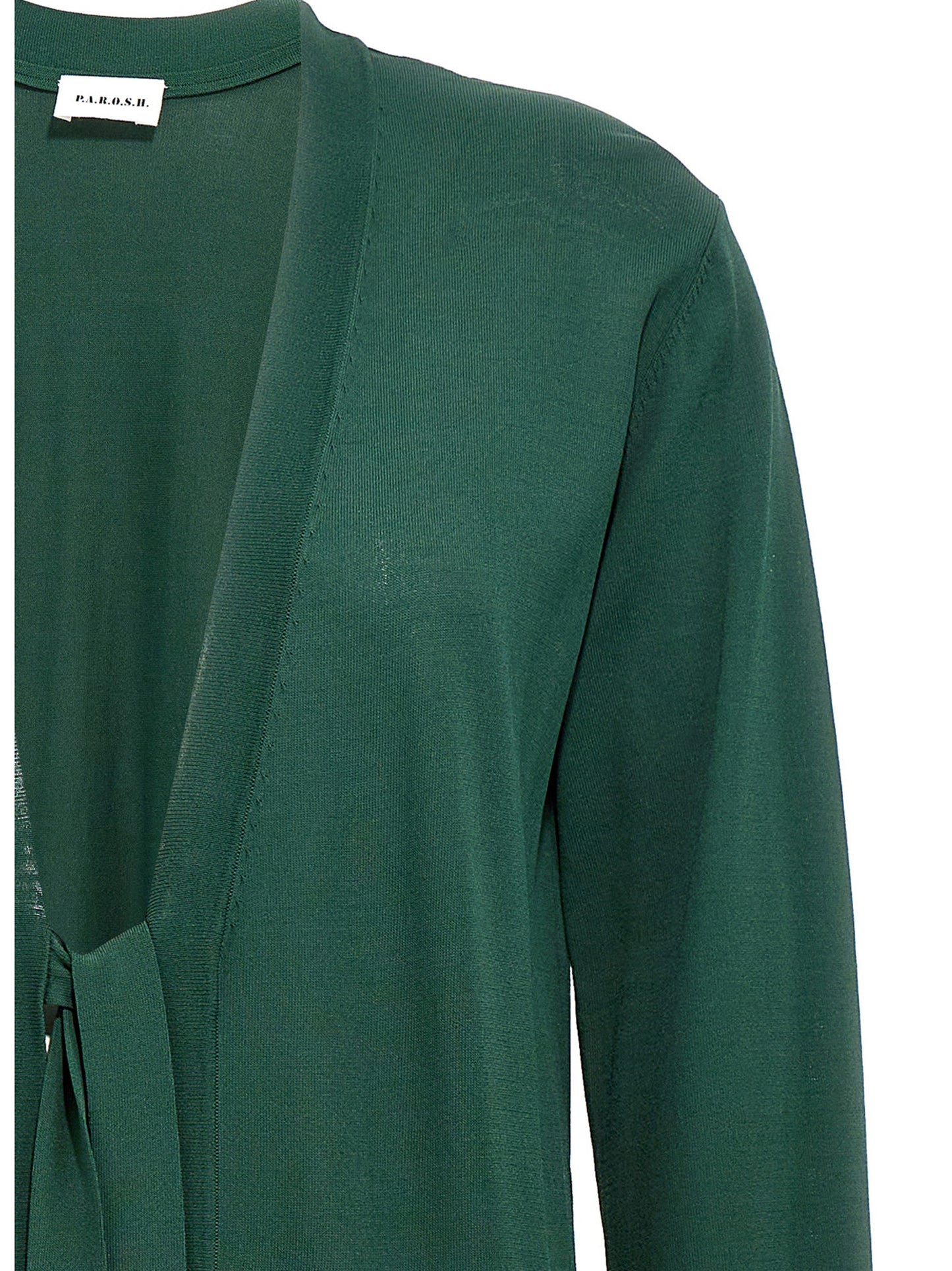 P.A.R.O.S.H. Bicolor Viscose Cardigan