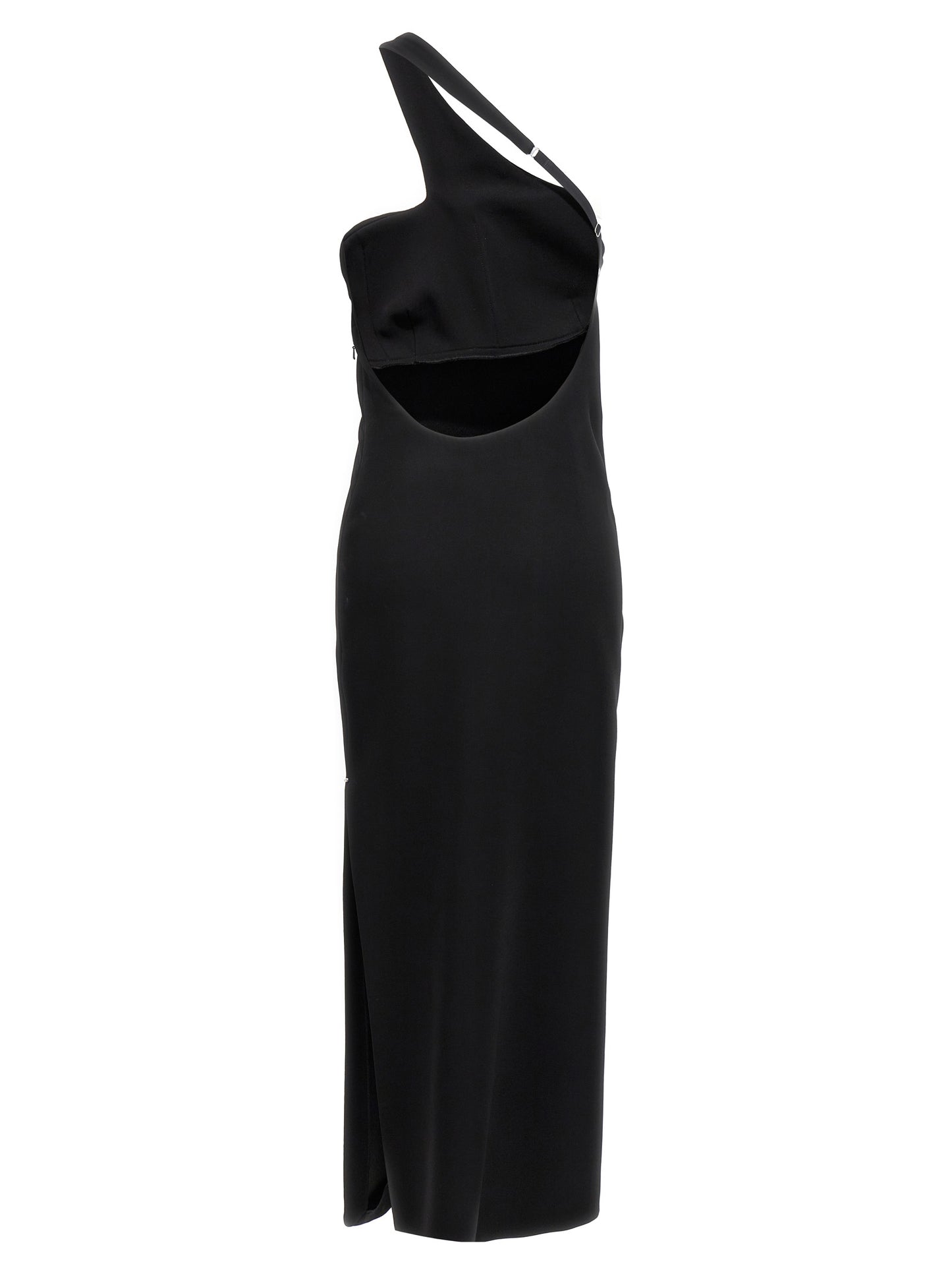 Sportmax Black Viscose Long Skirt