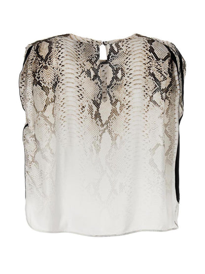 NUDE Multicolor Viscose Blouse