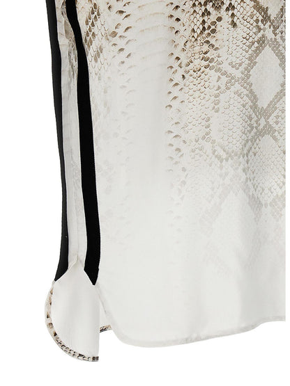 NUDE Multicolor Viscose Blouse