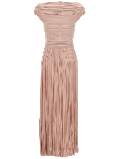 ANTONINO VALENTI Multicolor Viscose Long Dress