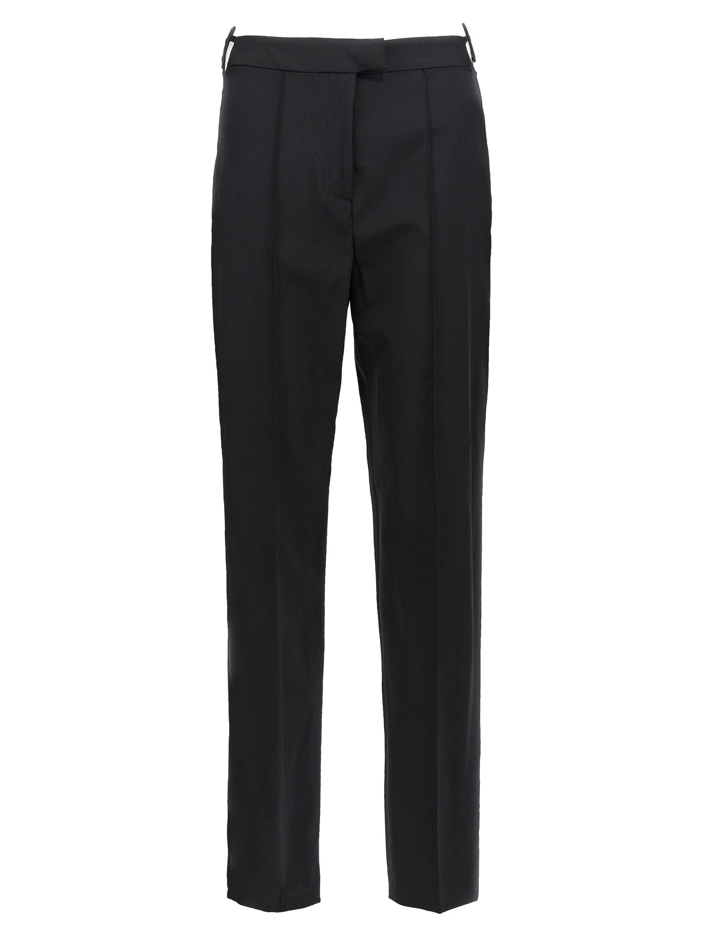 Nensi Dojaka Black Virgin Wool Pants