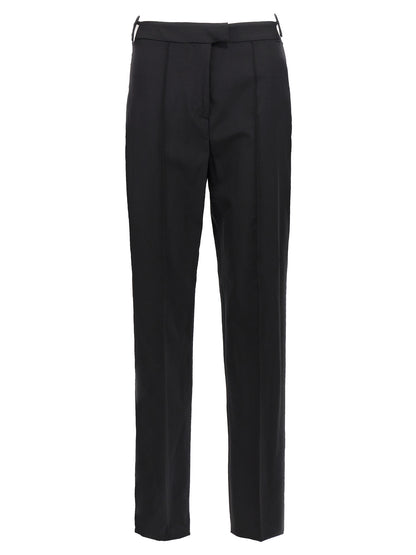 Nensi Dojaka Black Virgin Wool Pants