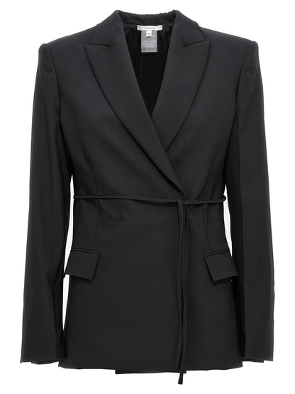 Nensi Dojaka Black Virgin Wool Blazer