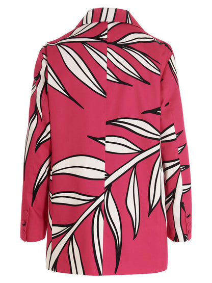 ROCHAS Fuchsia Cotton Blazer