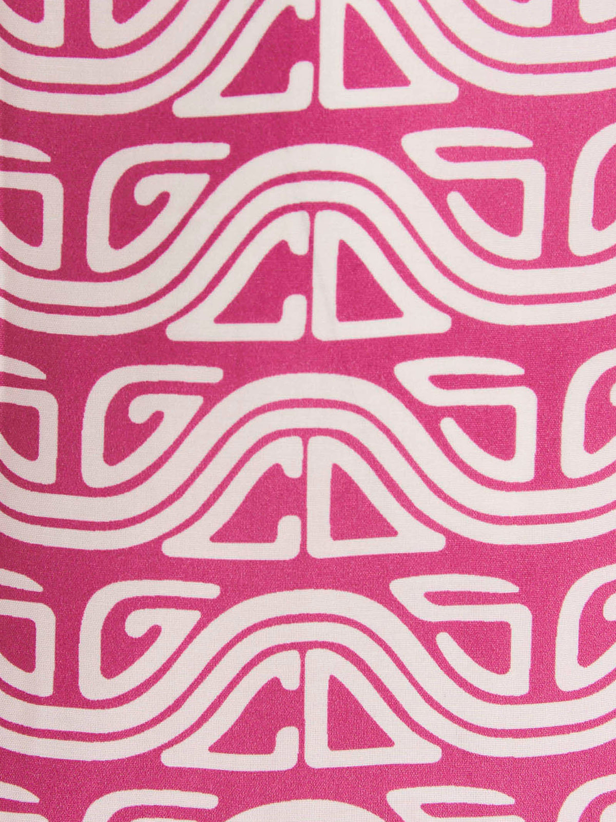 Shirt by GCDS for men in viscose fuchsia & print presents a discerning silhouette, showcasing a sophisticated and for a truly discerning finish.