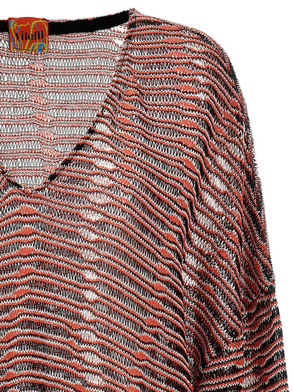 VITELLI Multicolor Cotton Cardigan