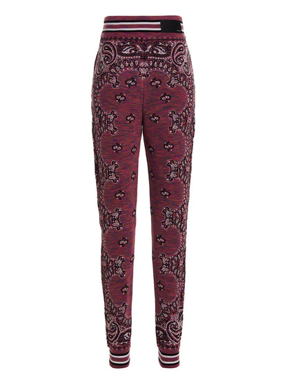Amiri Purple Cotton Joggers (Workout Pants)