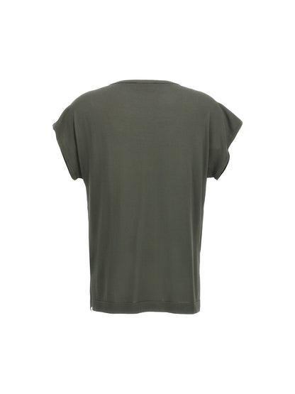 P.A.R.O.S.H. Bicolor Viscose T-Shirt