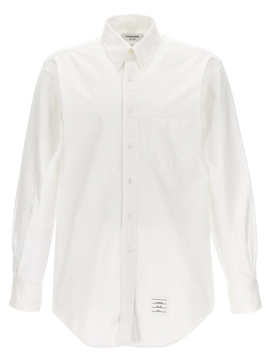 Thom Browne White Cotton Blouse