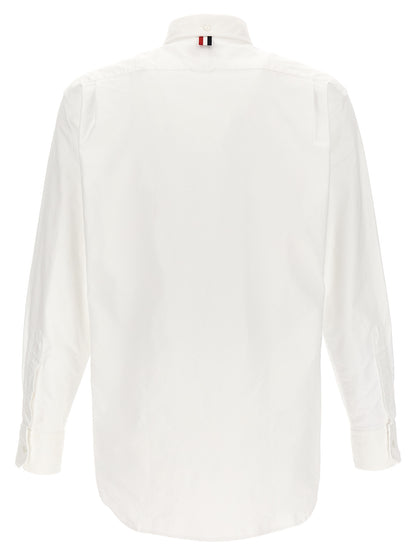 Thom Browne White Cotton Blouse