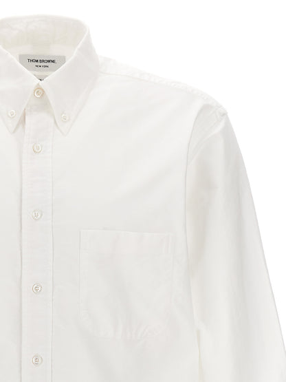 Thom Browne White Cotton Blouse