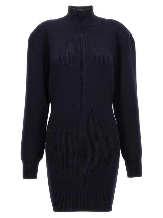 Stella McCartney Blue Wool Midi Skirt