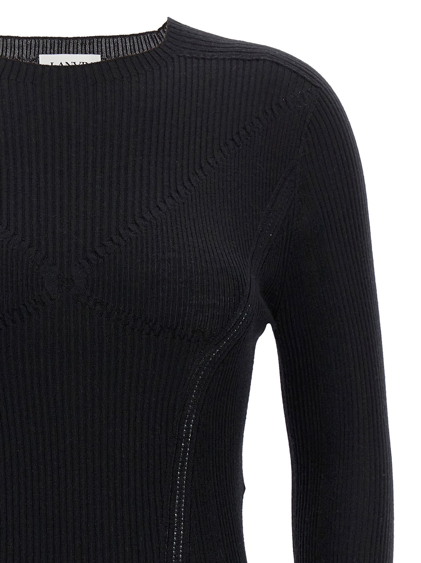 Lanvin Black Cashmere Cardigan
