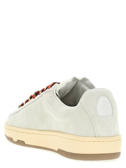 Lanvin White Calfskin Sneakers
