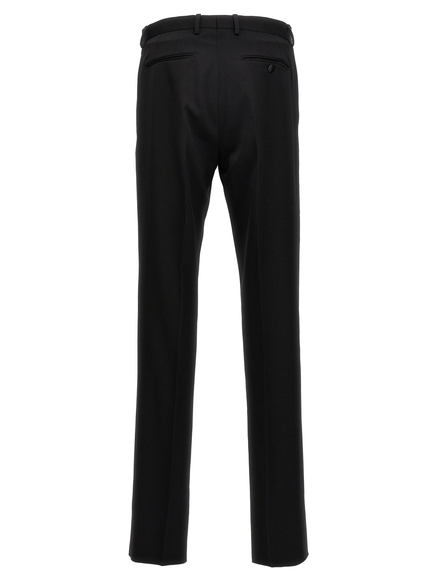 Lanvin Black Wool Dress Pants