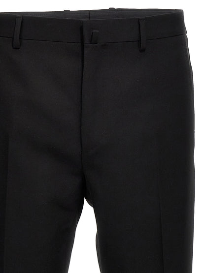 Lanvin Black Wool Dress Pants