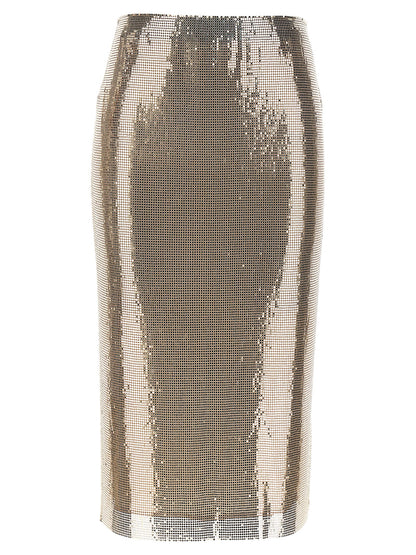 Sportmax Multicolor Polyester Midi Skirt