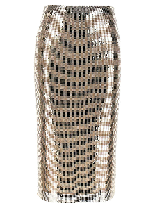 Sportmax Multicolor Polyester Midi Skirt