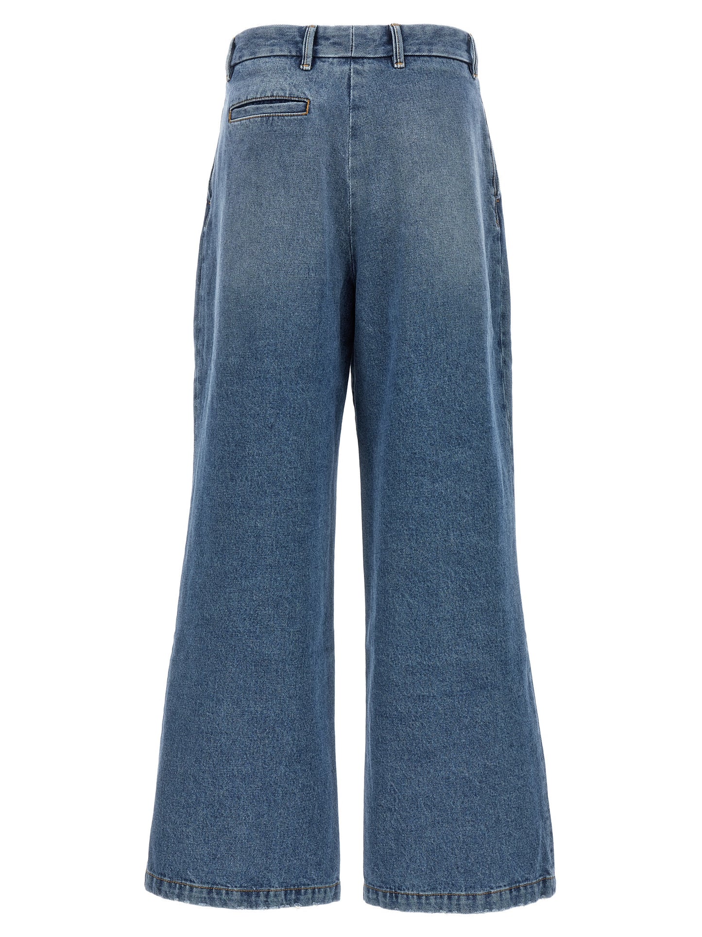 Armarium Blue Cotton Jeans Denim