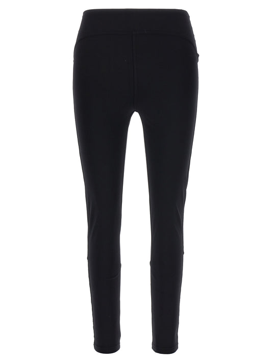 NOT AFTER TEN Black Polyamide Leggings