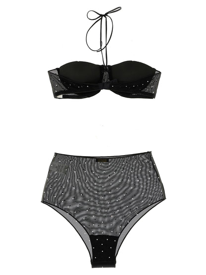 Oséree Black Polyamide Lingerie