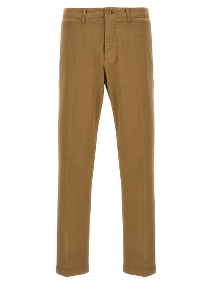 Department 5 Beige Cotton Casual Pants
