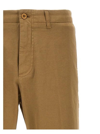 Department 5 Beige Cotton Casual Pants
