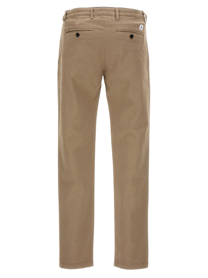 Department 5 Beige Cotton Casual Pants