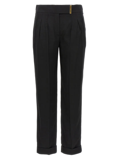 Tom Ford Black Viscose Dress Pants