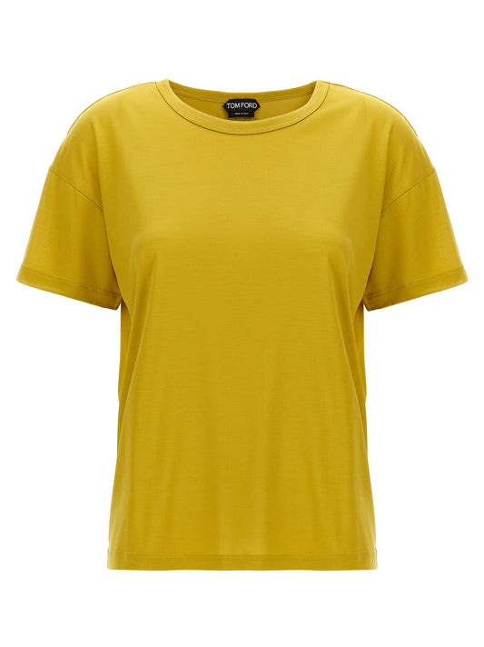 Tom Ford Bicolor Silk T-Shirt