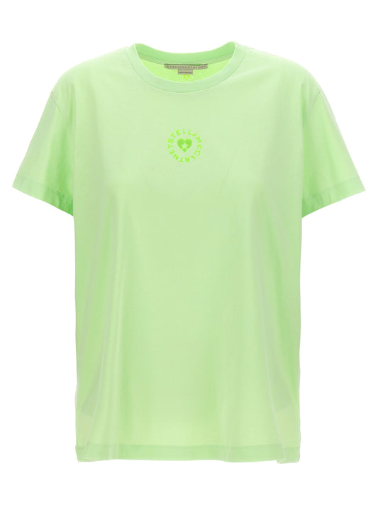 Stella McCartney Bicolor Cotton T-Shirt
