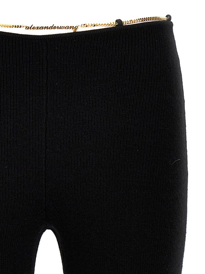 Alexander Wang Black Wool Casual Pants