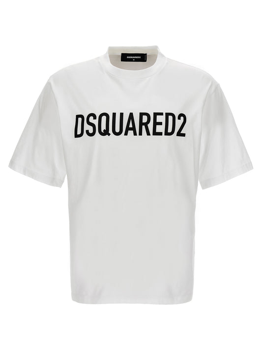 Dsquared² Bicolor Cotton T-Shirt