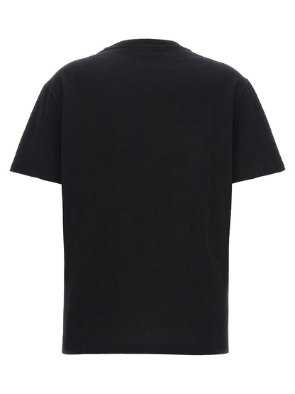 Etro Black Cotton T-Shirt