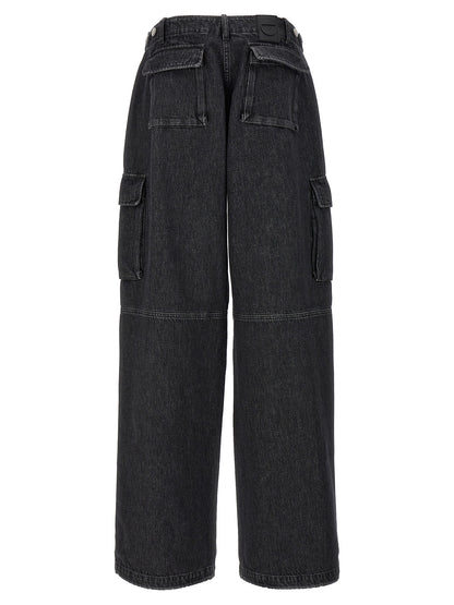 Coperni Black Cotton Jeans Denim