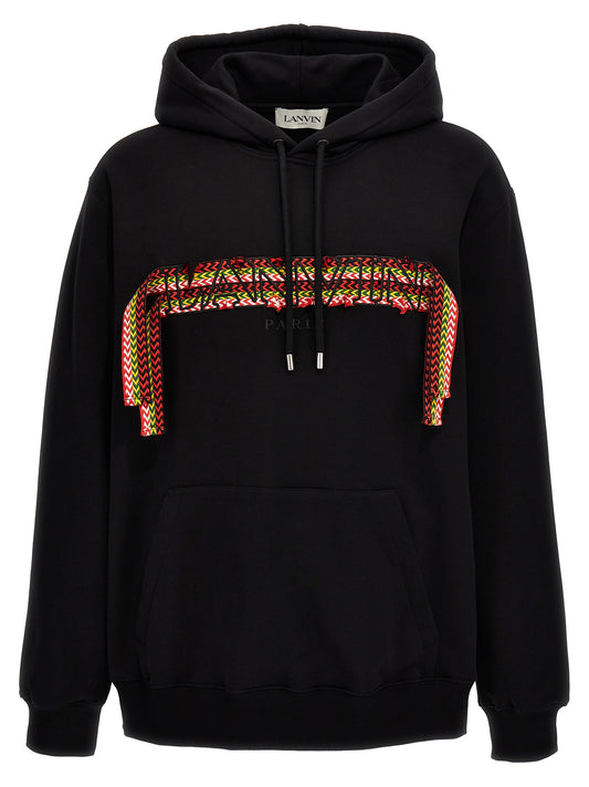 Lanvin Black Cotton Sweatshirt
