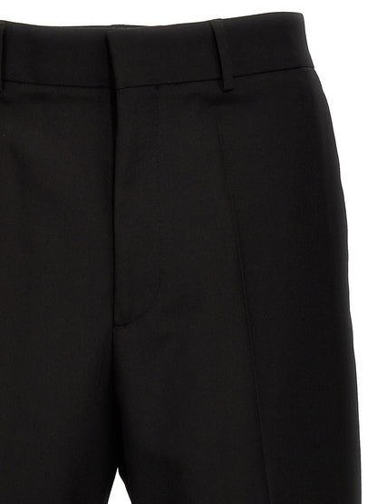 Valentino Garavani Black Virgin Wool Dress Pants