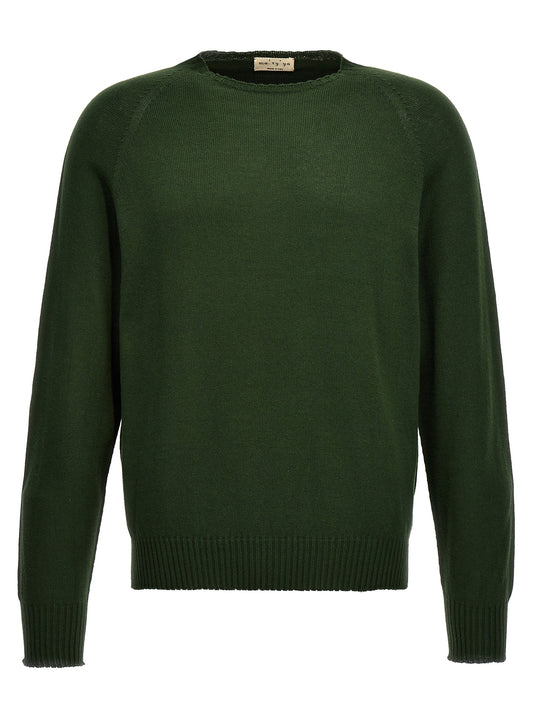 MA'RY'YA Bicolor Cotton Cardigan
