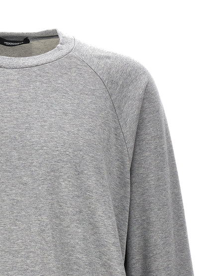 Undercover Gray Cotton Sweatshirt