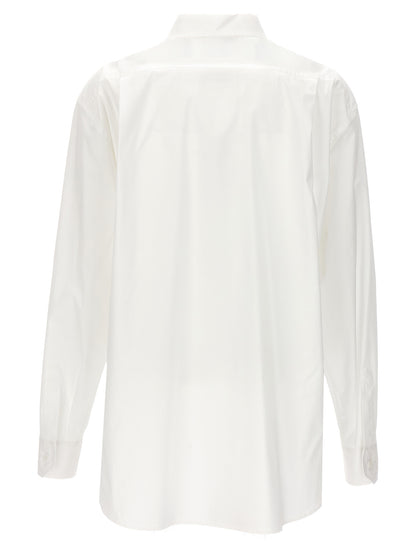 Moschino White Cotton Blouse